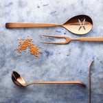 Louches à soupe en cuivre Buffet Amefa (lot de 6) — DX642