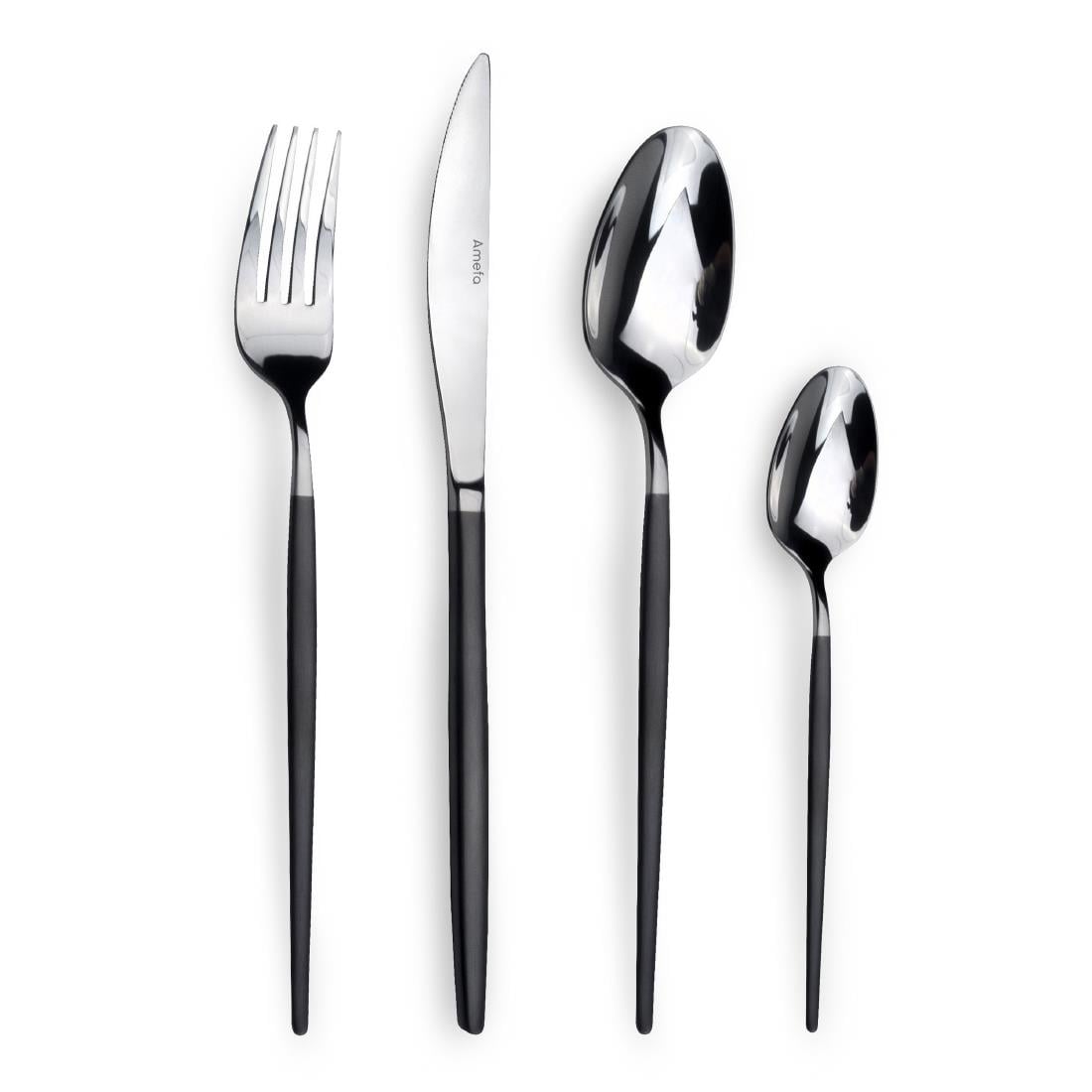 Fourchettes de table noires Soprano Amefa (lot de 12) — DX682