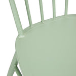 Chaises en aluminium Bolero Windsor vertes (lot de 4) — DX687