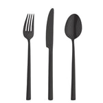 Couteaux de table Amefa Metropole PVD noirs (lot de 12) — DX690