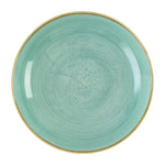 Assiettes coupes rondes Churchill Stonecast Mint 182mm (Lot de 12) — DX788