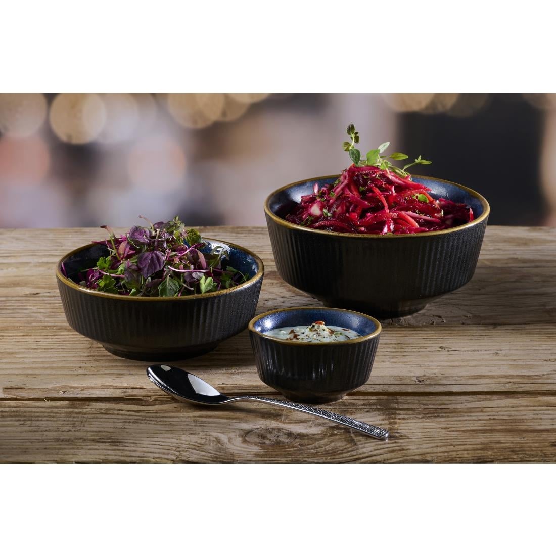 Bols à soupe Churchill Nourish Tokyo Blue Kochi 50 x 115mm (Lot de 12) — DX848