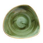Bols triangulaires Churchill Stonecast Samphire Green 235mm (Lot de 12) — DY043