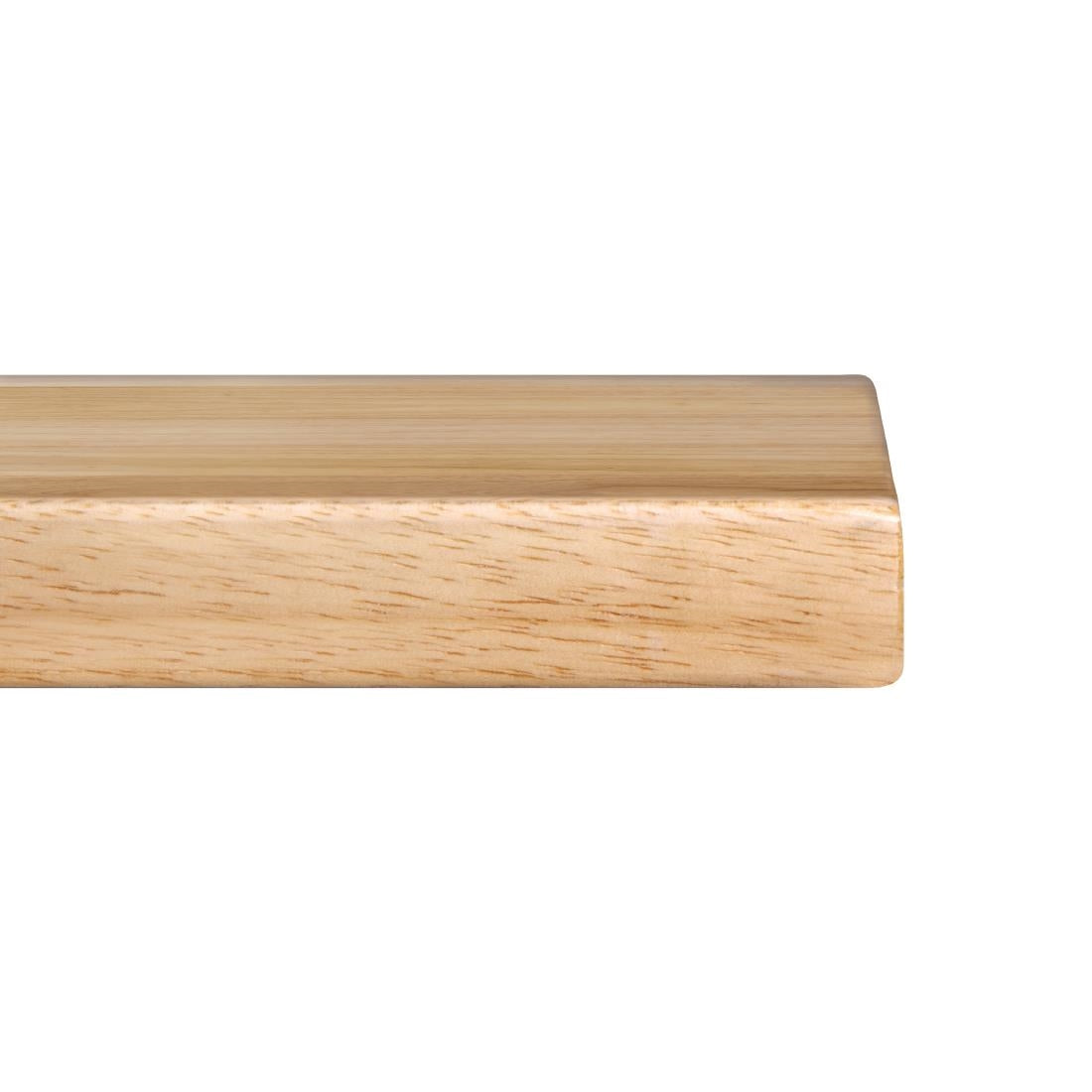 Plateau de table carré pré-percé coloris bois naturel Bolero 700mm — DY737