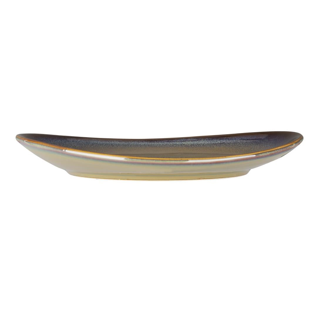 Assiettes plates Olympia Birch aubergine 205mm (lot de 6) — DZ696
