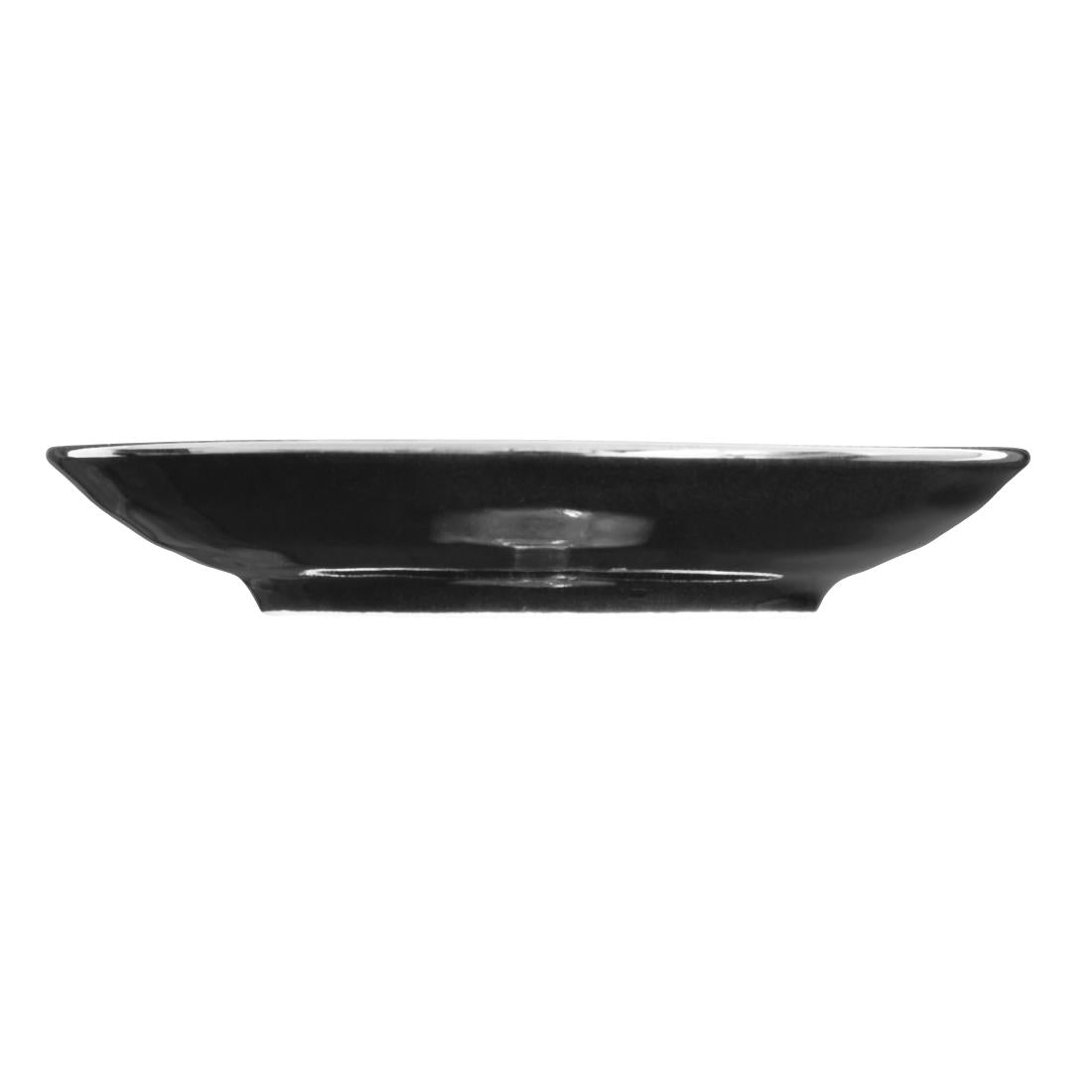 Assiettes creuses Olympia Luna bleu nuit 205 mm (lot de 4) — DZ779