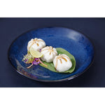Assiettes creuses Olympia Luna bleu nuit 205 mm (lot de 4) — DZ779