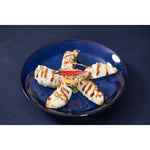 Assiettes creuses Olympia Luna bleu nuit 205 mm (lot de 4) — DZ779