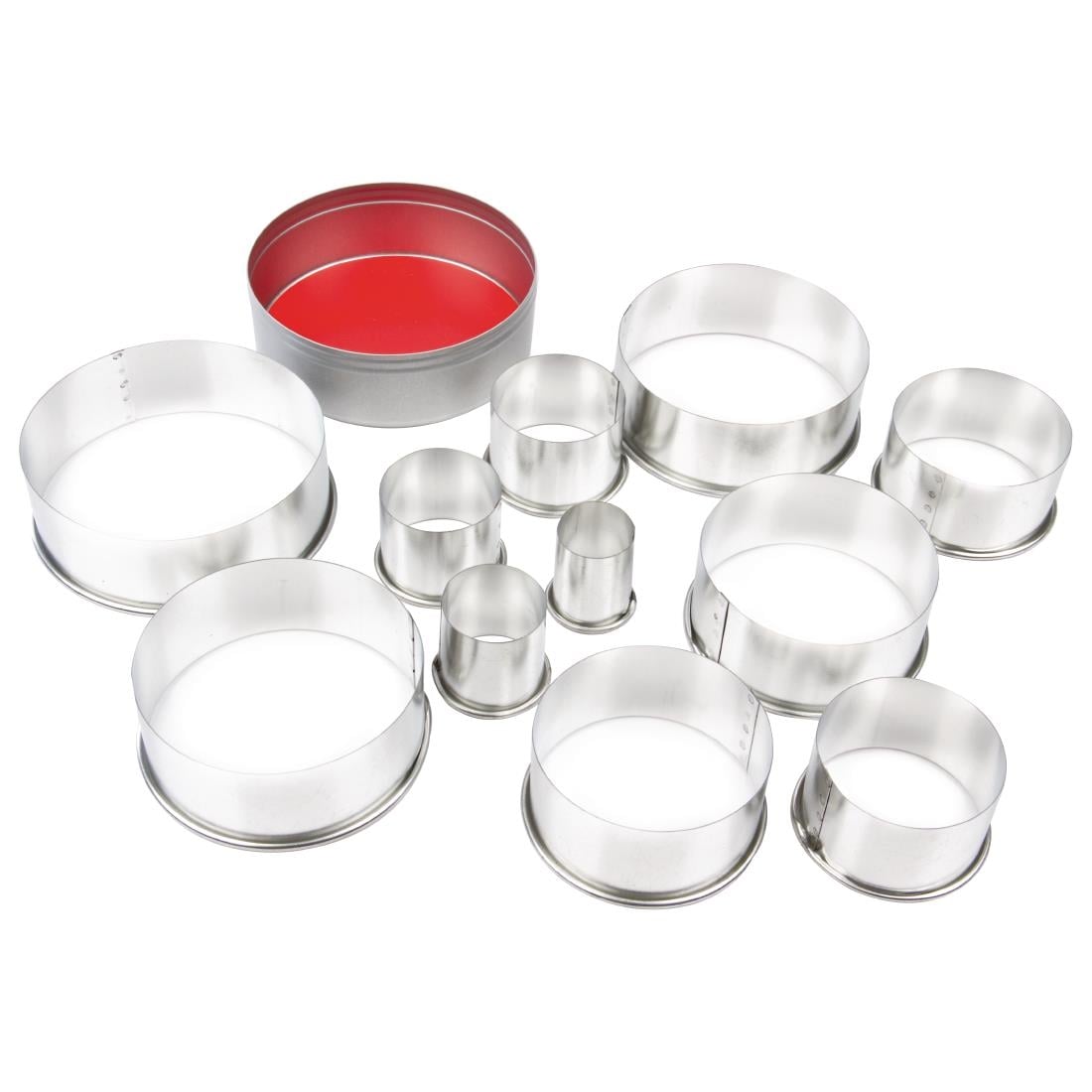 Lot d emporte-pièces ronds Vogue — E013