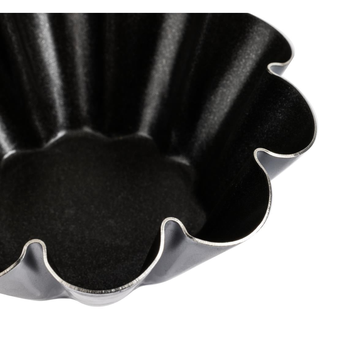 Moules à mini brioche antiadhésifs 75mm Matfer Bourgeat (lot de 12) — E238