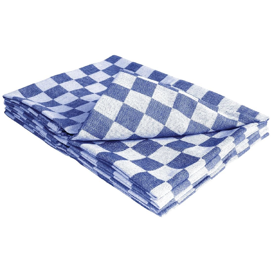 Torchon de cuisine Vogue bleu — E578