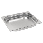 Bac inox perforé Vogue GN 1/2 40mm  — E698