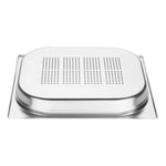 Bac inox perforé Vogue GN 1/2 40mm  — E698