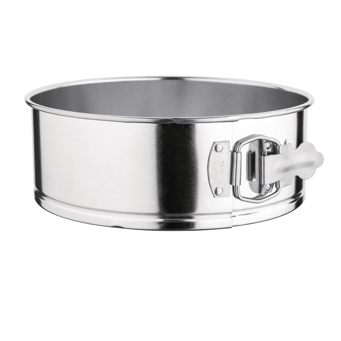 Moule rond à charnière en fer blanc Vogue 200mm — E845