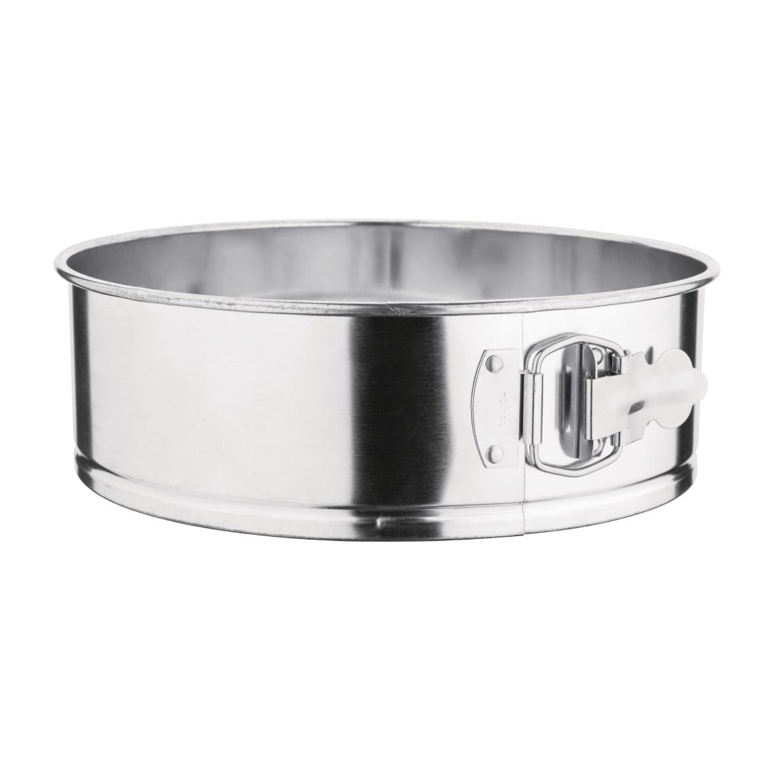 Moule rond à charnière en fer blanc Vogue 220mm — E846