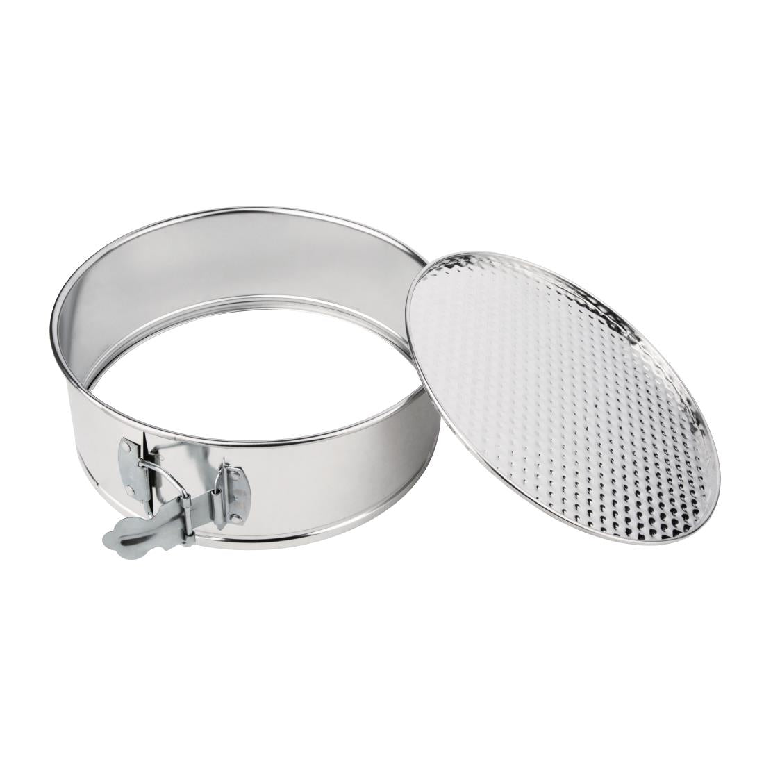Moule rond à charnière en fer blanc Vogue 220mm — E846