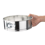 Moule rond à charnière en fer blanc Vogue 220mm — E846