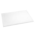 Planche à découper anti-bactérienne en haute densité Hygiplas blanche — F157