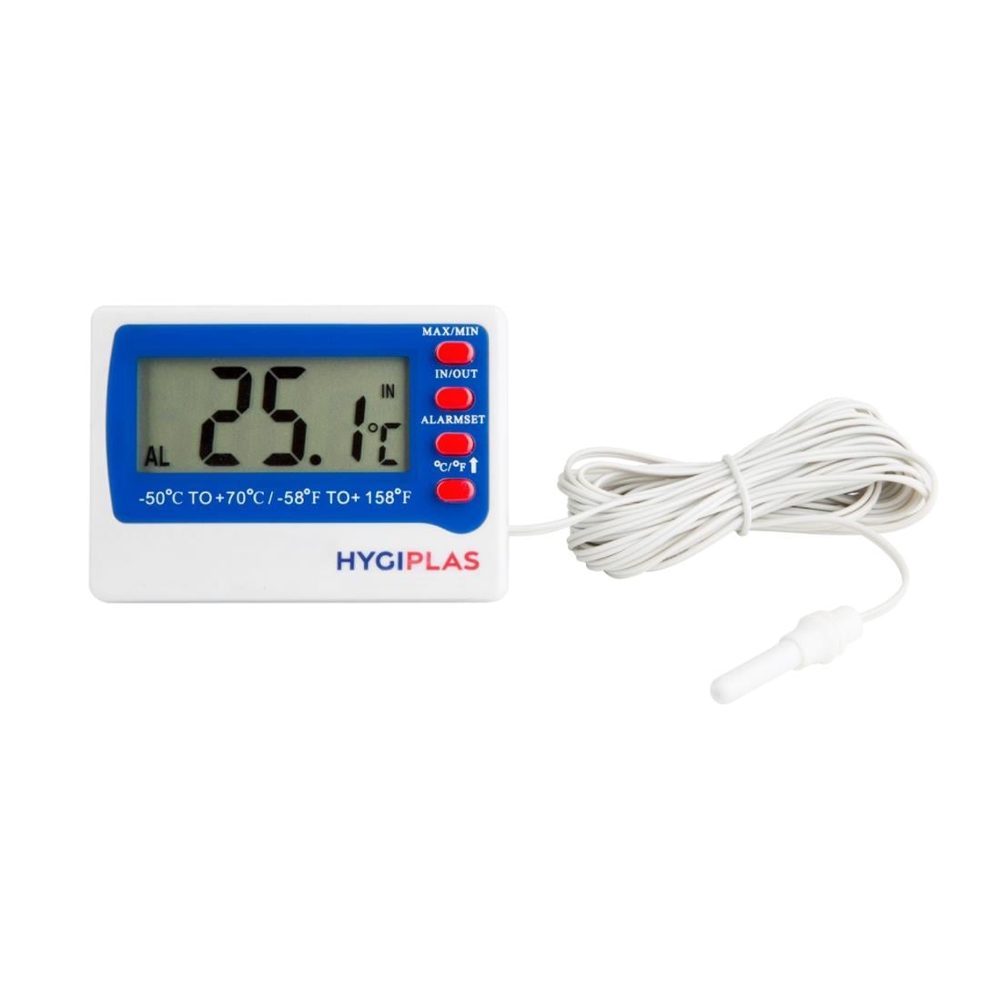 Thermomètre numérique pour congélateur et réfrigérateur Hygiplas — F343