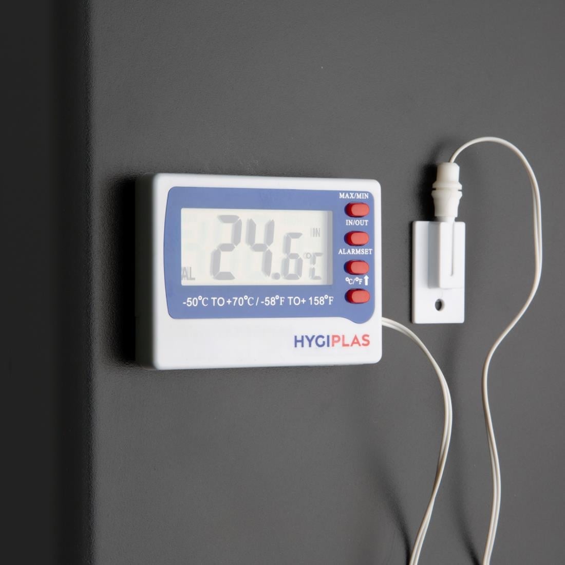 Thermomètre numérique pour congélateur et réfrigérateur Hygiplas — F343