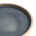 Assiettes plates bord droit granit bleu Olympia Canvas 180mm (lot de 6) — FA300