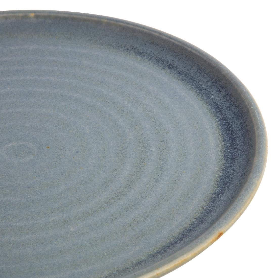 Assiettes plates granit bleu Olympia Canvas 265mm (lot de 6) — FA303