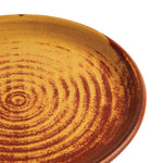 Assiettes plates terre de sienne Olympia Canvas 180mm (lot de 6) — FA309