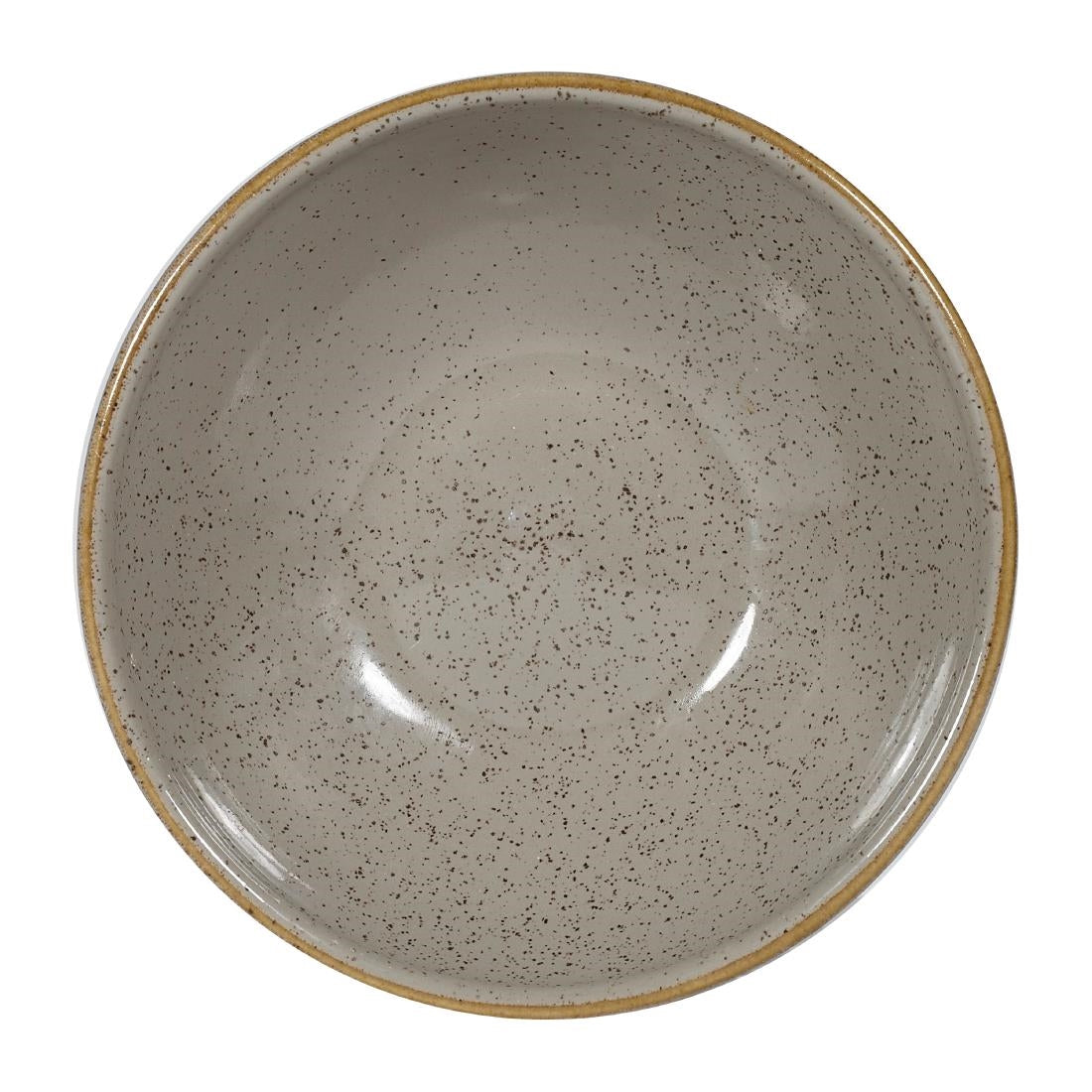 Bols à soupe peu profonds Churchill Stonecast Grey 260ml (Lot de 12) — FA582
