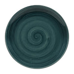 Assiettes rondes Churchill Stonecast Patina Rustic Teal 260mm (Lot de 12) — FA590