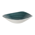 Bols triangulaires Churchill Stonecast Patina Rustic Teal 235mm (Lot de 12) — FA597