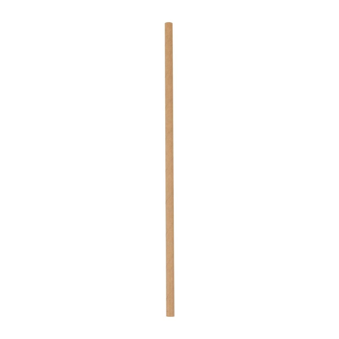 Pailles compostables en papier kraft Fiesta Compostable (lot de 250) — FB138