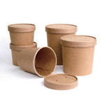 Pots à soupe en PLA Fiesta Compostable 98mm 455ml (lot de 500) — FB164