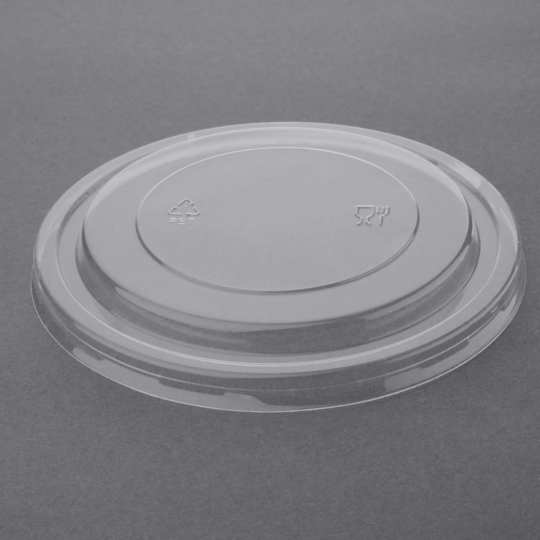 Couvercles PET Fiesta Recyclable pour bols salade ronds FB196 FB197 FB198 (lot de 300) — FB199