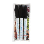 Marqueurs noirs alimentaires permanents Puracycle (lot de 3) — FB284