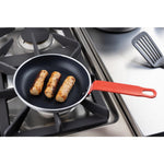 Poêle en aluminium antiadhésive Hygiplas Teflon Platinum Plus 200mm rouge — HT964