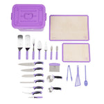 Kit anti allergènes violet Mercer Culinary — FB522