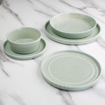 Assiette Plate Vert Printanier Olympia Cavolo 27cm (lot de 4) — FB564