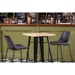 Tabouret haut Bolero Rodeo noir — FB883