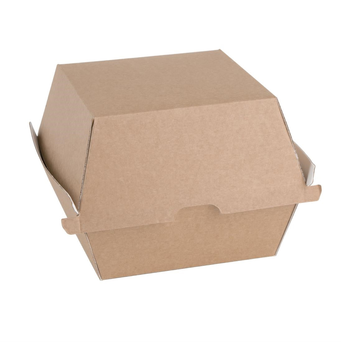 Grandes boîtes hamburger compostables kraft Fiesta Compostable 112mm (lot de 150) — FB665
