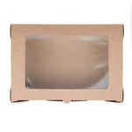 Boîtes salade compostables avec fenêtre en PLA Fiesta Compostable 1200ml (lot de 200) — FB677