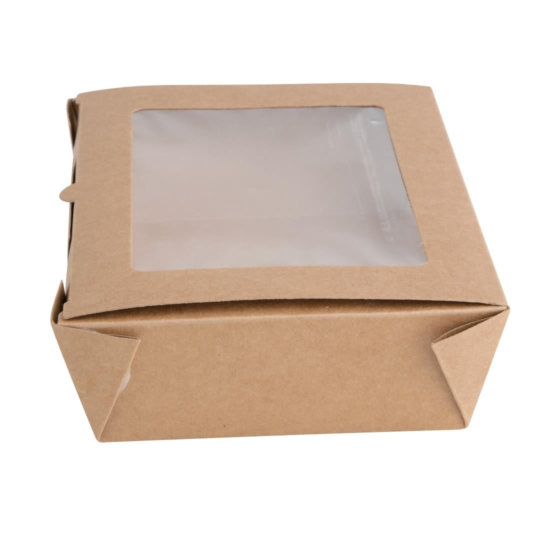 Boîtes salade compostables avec fenêtre en PLA Fiesta Compostable 1200ml (lot de 200) — FB677