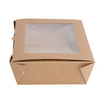 Boîtes salade compostables avec fenêtre en PLA Fiesta Compostable 1600ml (lot de 200) — FB678