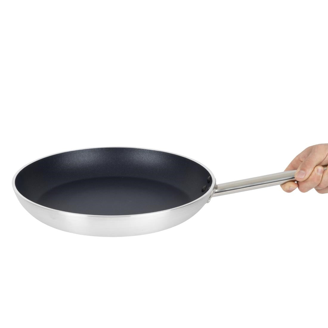 Poêle antiadhésive induction en aluminium et téflon Vogue 360mm — FB693