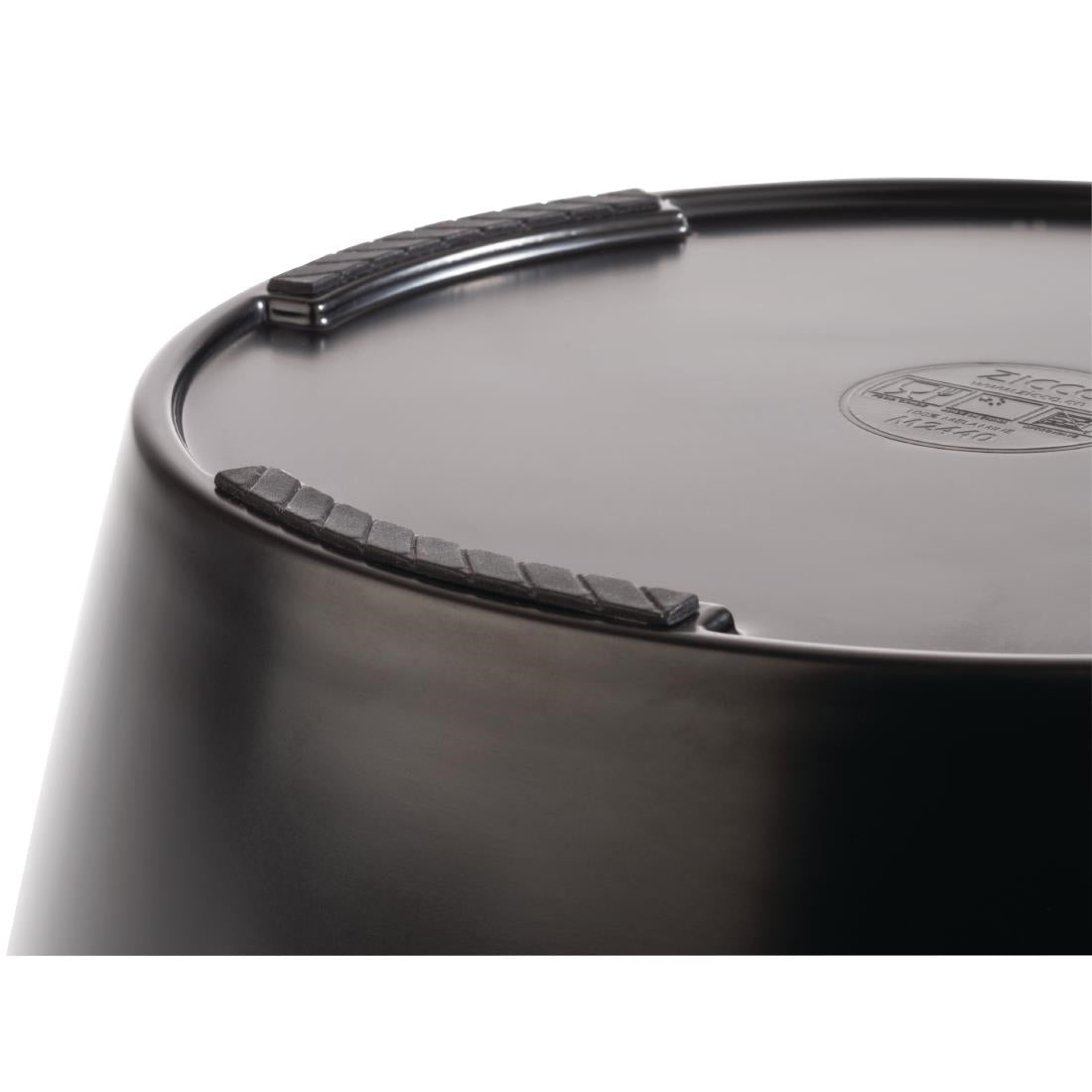 Bol noir et bois APS Frida 150(Ø)mm 450ml — FB823