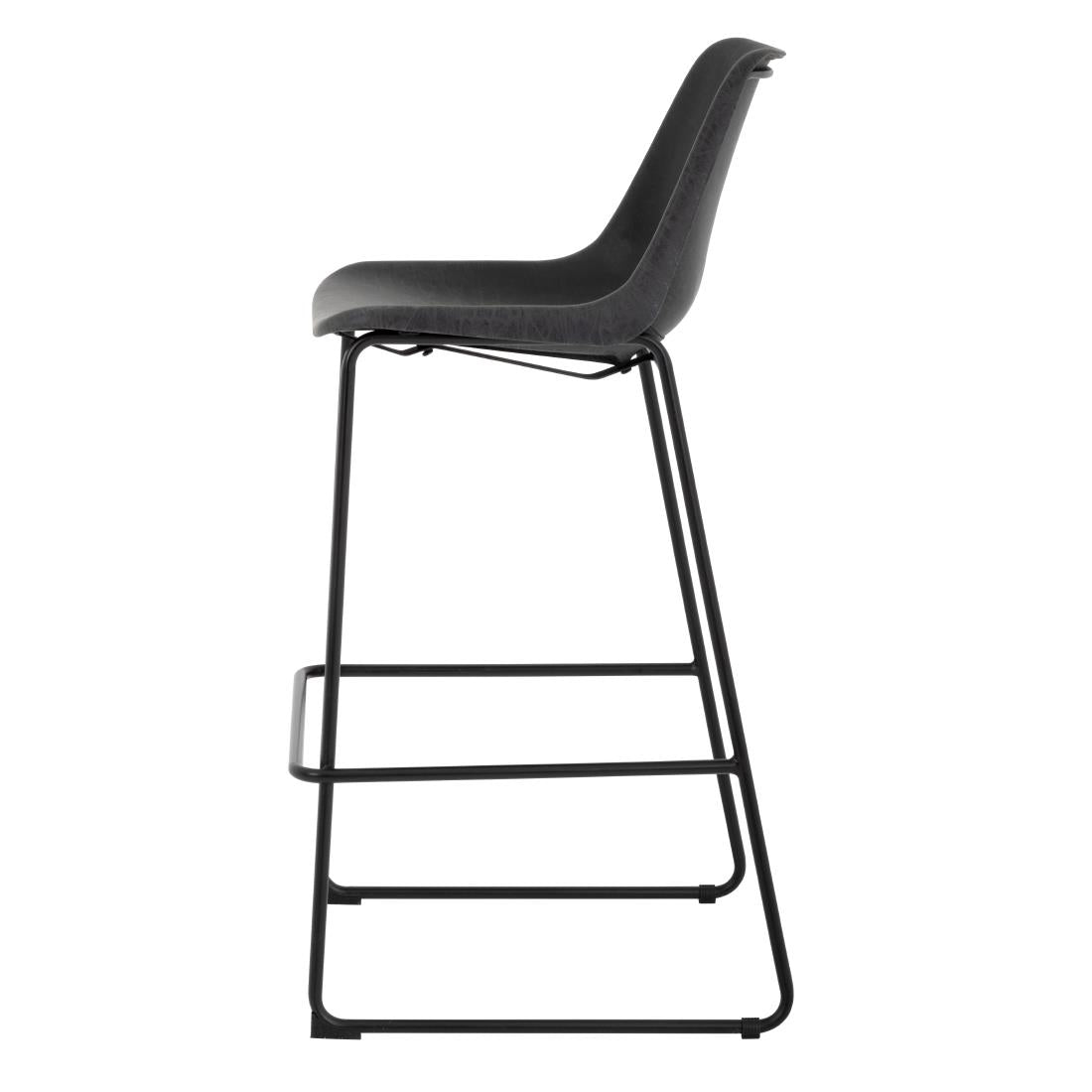 Tabouret haut Bolero Rodeo noir — FB883