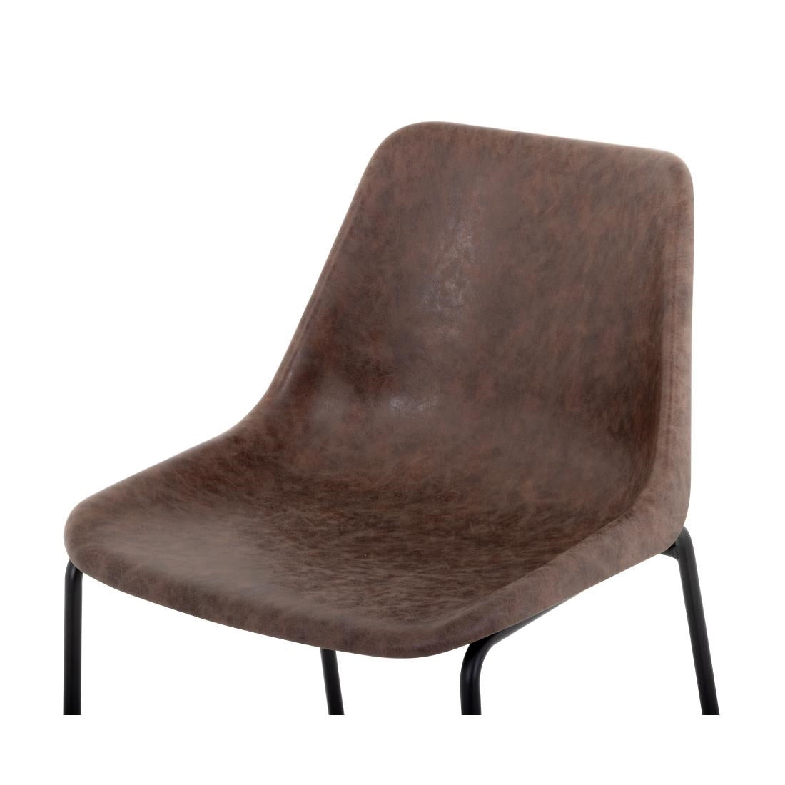 Tabouret haut Bolero Rodeo moka — FB884