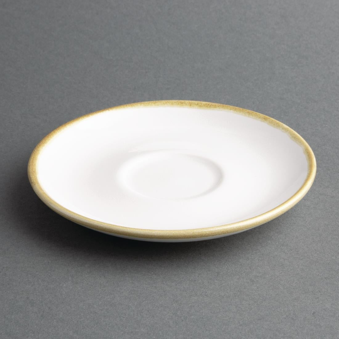 Soucoupes Couleur Craie Pour Tasses À Espresso Olympia Kiln 140mm (Lot de 6) — FB989