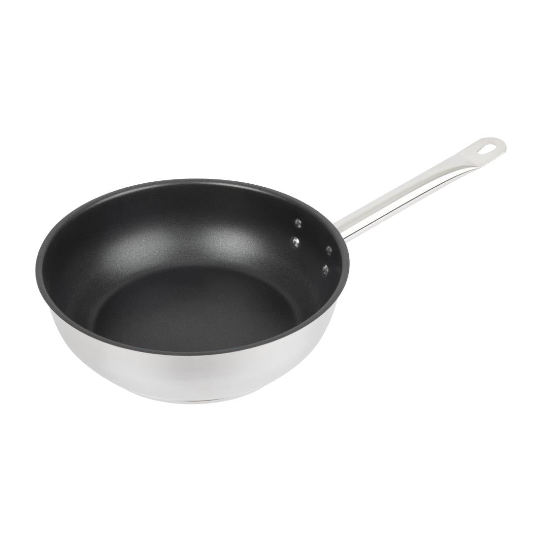 Sauteuse inox antiadhésive Vogue teflon Platinium Plus 240mm — FC099