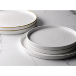 Assiettes avec rebord Churchill Stonecast Barley White 210mm (Lot de 6) — FC162