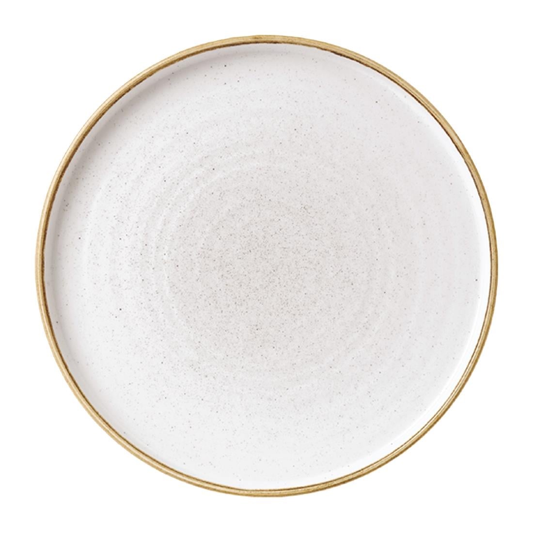 Assiettes avec rebord Churchill Stonecast Barley White 210mm (Lot de 6) — FC162